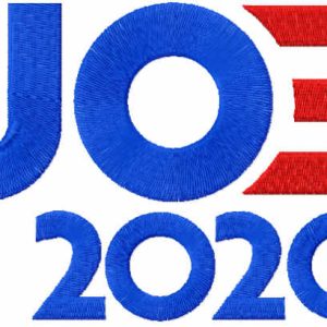 JOE 2020 embroidery design
