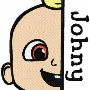 Johny baby embroidery design