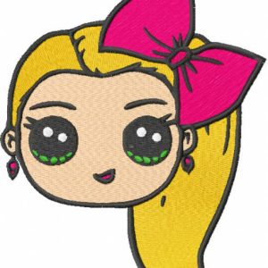 Jojo siwa embroidery design