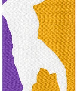 Kobe Bryant legend embroidery design