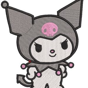 Kuromi embroidery design