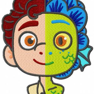 Luca embroidery design