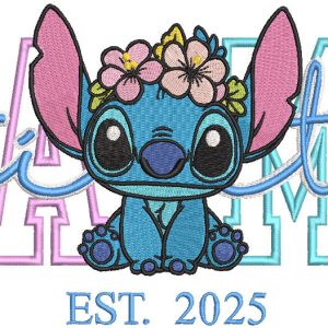 Mama Stitch embroidery design