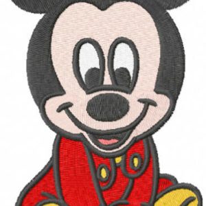 Mickbaby embroidery design