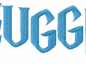 Muggle embroidery design