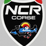 NCR Corse logo embroidery design