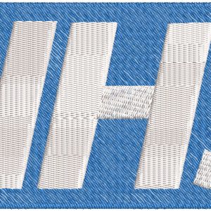 National Health Service logo embroidery design