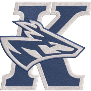 Nebraska–Kearney Lopers logo embroidery design