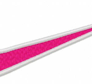 Nike vintage logo embroidery design