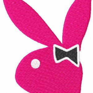Playgirl logo embroidery design