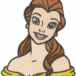 Pretty Belle embroidery design