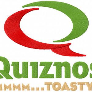 Quiznos mmmm toasty embroidery design