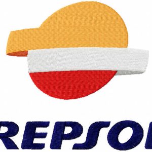 Repsol embroidery design