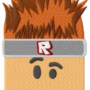 Roblox boy embroidery design
