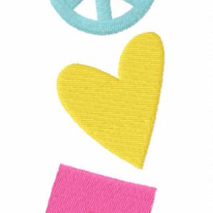 Roblox symbol embroidery design
