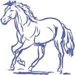 Rodeo Rebel embroidery design