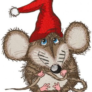 Santamouse embroidery design