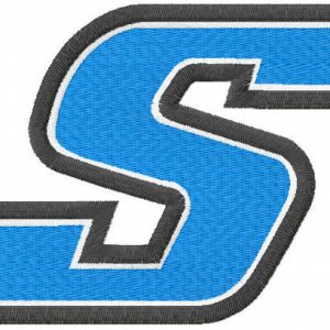 Sartell logo embroidery design