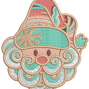 Scandi style embroidery design