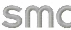 Smart car logo embroidery design