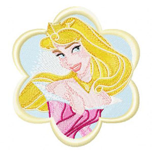 Aurora embroidery design