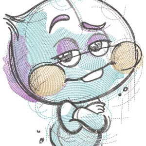 Soul 22 sketch embroidery design
