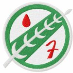 Star Wars Mandalorian Crest embroidery design