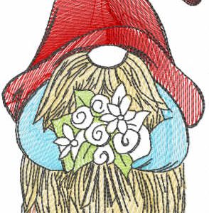 Tattered Dwarf embroidery design