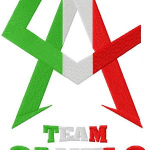 Team Canelo logo embroidery design