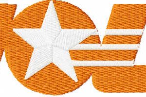 Tennessee Volunteers wordmark logo embroidery design