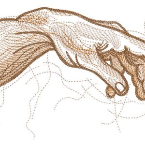 The Creation of Adam embroidery design