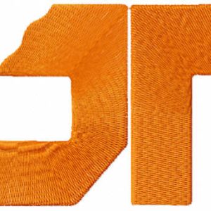 The University of Tennessee UT Vols embroidery design