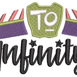 To Infinity embroidery design