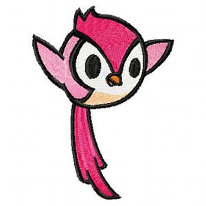 Tokidoki Bird 2 embroidery design