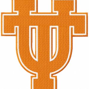 University of tennessee logo embroidery design