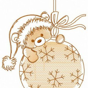 Xmas fun embroidery design