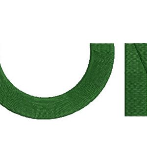 Yumi logo embroidery design