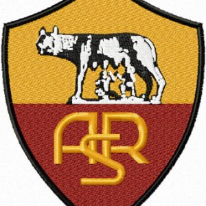 A.S. Roma embroidery design