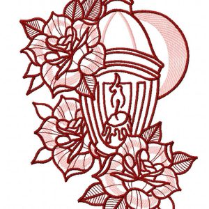 A light to guide me 3 embroidery design