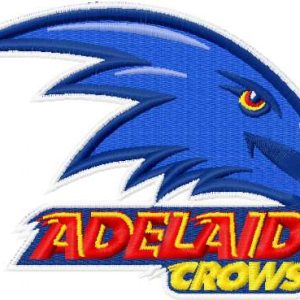 Adelaide Crows logo embroidery design