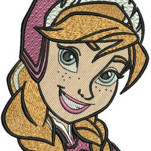 Adorable Anna embroidery design
