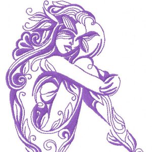 Aery fairy 2 embroidery design