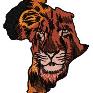 Africa 3 embroidery design
