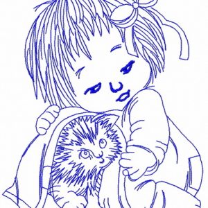 After shower 2 embroidery design