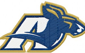 Akron Zips Alternate Logo embroidery design