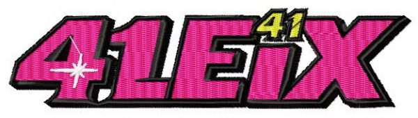 Aleix Espargaro #41 logo embroidery design