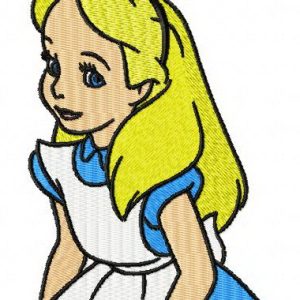 Alice in Wonderland 2 embroidery design