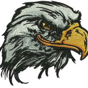 American eagle 2 embroidery design