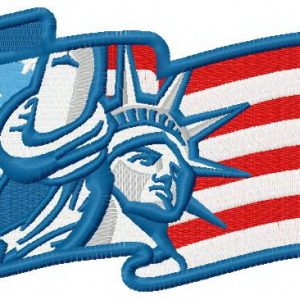 American Liberty 2 embroidery design