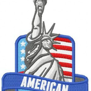 American Liberty 3 embroidery design